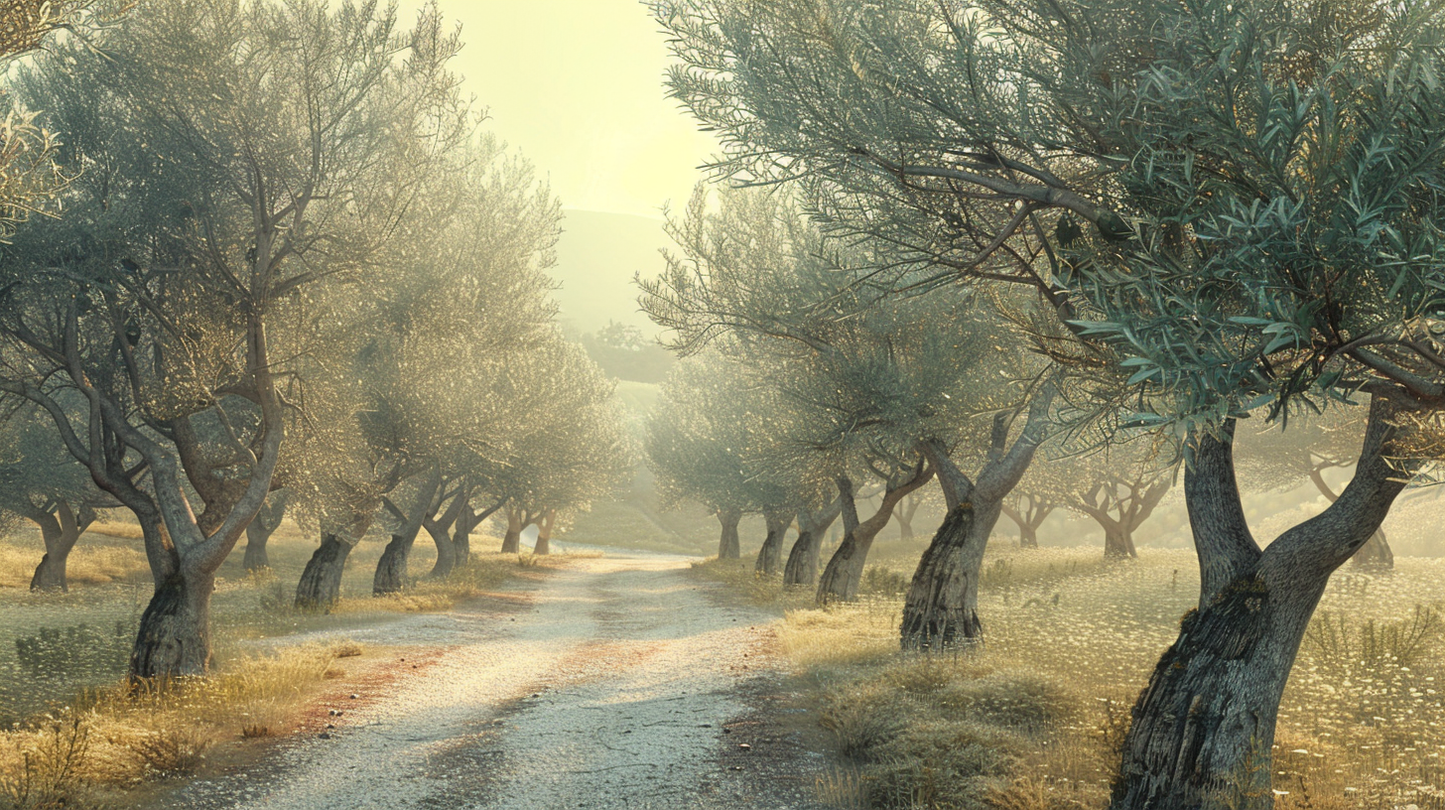Olive Grove Collection - 4K Digital TV Art (50 Pieces)